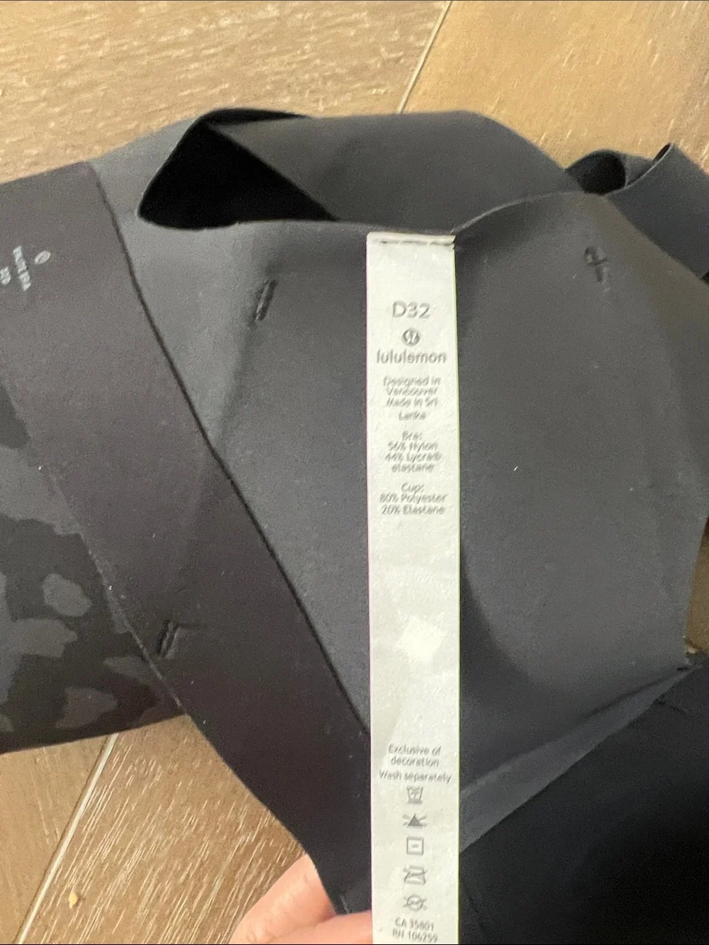 LULULEMON | Enlite Sports Bra Zip Front 32D - Picture 8 of 8